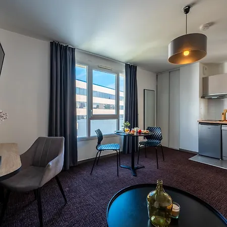 Nemea Appart Hotel Europe Velizy Villacoublay Buitenkant foto